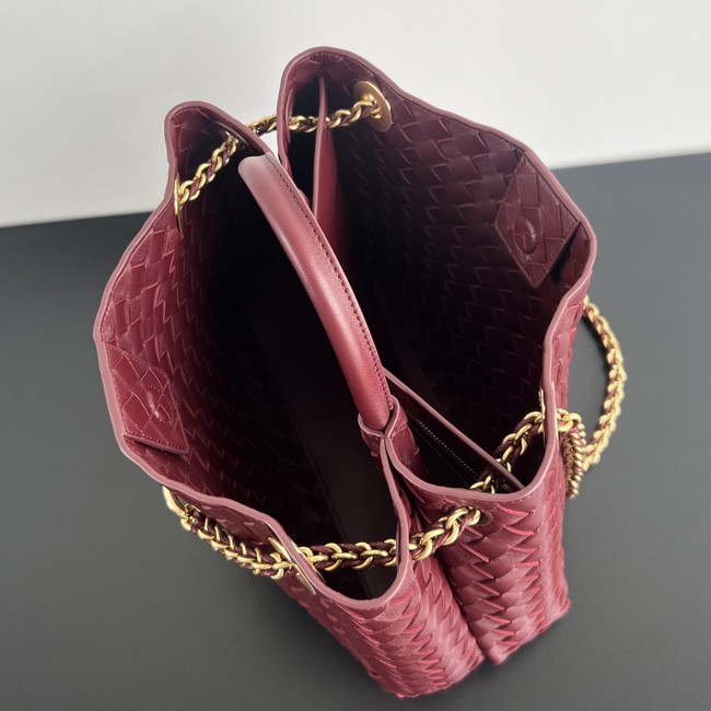 Bottega Veneta Medium Andiamo 766016V Barolo